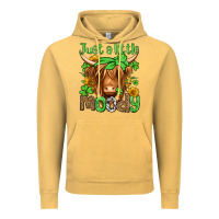 Vintage Mustard just a little moody st patricks day Vintage Hoodie - Jasminsmagicworld