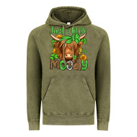 Vintage Olive just a little moody st patricks day Vintage Hoodie - Jasminsmagicworld