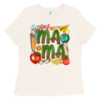 Bone mama teacher Ladies Tee - texasbilliewilder
