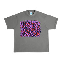 Tornado lilac leopard with red glitter Urban Heavy Tee - Artiststas