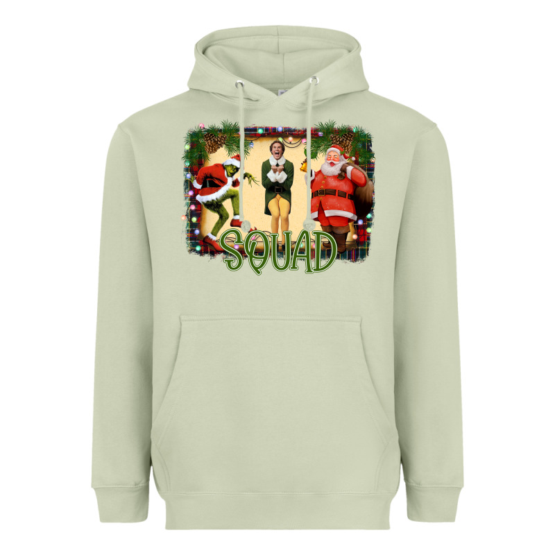 Christmas Friends Squad Heavyweight Hoodie by Bettercallsaul | Teevron