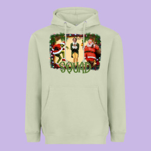 Christmas Friends Squad Heavyweight Hoodie Designed By Bettercallsaul