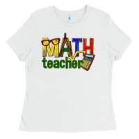 White math teacher Ladies Tee - texasbilliewilder