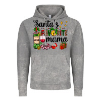 Cloud Rock santa's favorite mama Vintage Hoodie - AdoDesignShop
