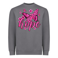 Storm hope breast cancer butterfly Heavyweight Sweatshirt - Jasminsmagicworld