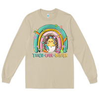 Mushroom teach love inspire rainbow Long Sleeve Tee - MaliasSmallBusiness