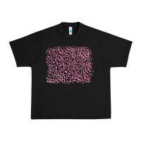 Black pink leopard with pink glitter Urban Heavy Tee - Artiststas