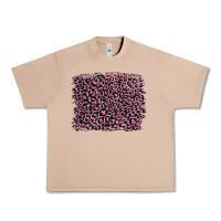 Burro pink leopard with pink glitter Urban Heavy Tee - Artiststas
