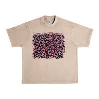 French Oak pink leopard with pink glitter Urban Heavy Tee - Artiststas