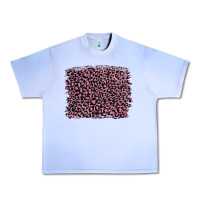 Grape Ice pink leopard with pink glitter Urban Heavy Tee - Artiststas