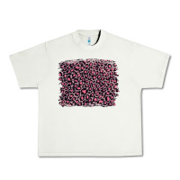 Pistachio pink leopard with pink glitter Urban Heavy Tee - Artiststas
