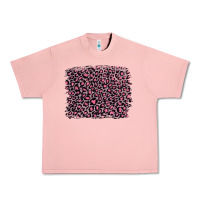Salmon pink leopard with pink glitter Urban Heavy Tee - Artiststas