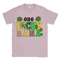 Lilac one lucky mama Classic Tee - AdoDesignShop