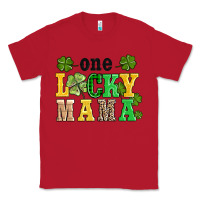 Red one lucky mama Classic Tee - AdoDesignShop
