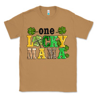 Toasted Coconut one lucky mama Classic Tee - AdoDesignShop