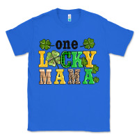True Royal one lucky mama Classic Tee - AdoDesignShop