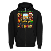 Black the jolliest bunch of bus drivers Zipper Hoodie - MaliasSmallBusiness