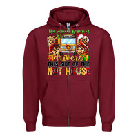 Burgundy the jolliest bunch of bus drivers Zipper Hoodie - MaliasSmallBusiness