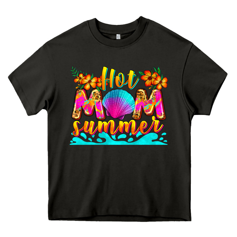Hot Mom Summer Heavy Core Tee by Zillion Design Studio | Teevron
