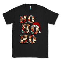 Black ho ho ho western christmas Classic Tee - Jasminsmagicworld