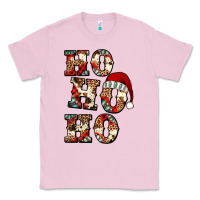 Bubblegum Pink ho ho ho western christmas Classic Tee - Jasminsmagicworld