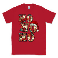 Red ho ho ho western christmas Classic Tee - Jasminsmagicworld