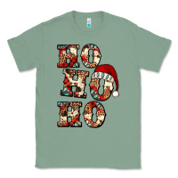 Sage ho ho ho western christmas Classic Tee - Jasminsmagicworld