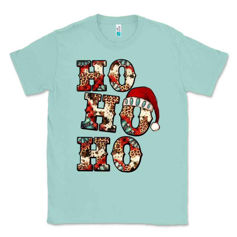 Ho Ho Ho Western Christmas Classic Tee by Jasminsmagicworld | Teevron