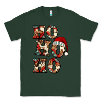 Sports Green ho ho ho western christmas Classic Tee - Jasminsmagicworld