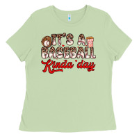 Matcha it s a baseball kinda day Ladies Tee - Zillion Design Studio