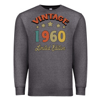 Charcoal Heather Vintage 1960 Limited Edition Premium Sweatshirt - Bettercallsaul