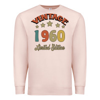 Pale Pink Vintage 1960 Limited Edition Premium Sweatshirt - Bettercallsaul
