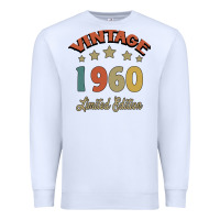 White Vintage 1960 Limited Edition Premium Sweatshirt - Bettercallsaul