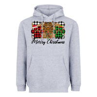 Heather Grey merry christmas paws Heavyweight Hoodie - Bettercallsaul