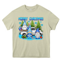 Mossy merry christmas gnomies Heavy Core Tee - texasbilliewilder