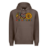 Coffee peace love sunshine Premium Hoodie - JahusDesignShop