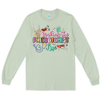 Matcha rocking the phlebotomist life Long Sleeve Tee - MaliasSmallBusiness