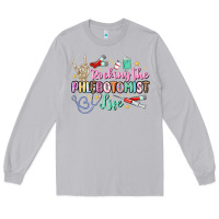 Moon Dust rocking the phlebotomist life Long Sleeve Tee - MaliasSmallBusiness