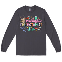 Smoke rocking the phlebotomist life Long Sleeve Tee - MaliasSmallBusiness