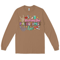 Toasted Coconut rocking the phlebotomist life Long Sleeve Tee - MaliasSmallBusiness