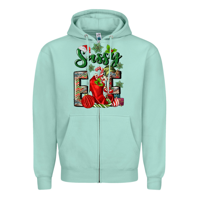 Sassy Elf Zipper Hoodie by MaliasSmallBusiness | Teevron