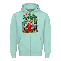 Seafoam sassy elf Zipper Hoodie - MaliasSmallBusiness