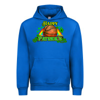 Cobalt St. Patrick's Day Basketball Urban Hoodie - HowdyJamesFarm