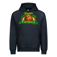 Navy St. Patrick's Day Basketball Urban Hoodie - HowdyJamesFarm