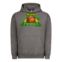 Pigment Tornado St. Patrick's Day Basketball Urban Hoodie - HowdyJamesFarm