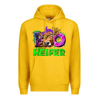 Lemon Boo Heifer Cow Premium Hoodie - texasbilliewilder