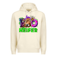 Sandshell Boo Heifer Cow Premium Hoodie - texasbilliewilder