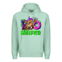 Boo Heifer Cow Premium Hoodie | Teevron
