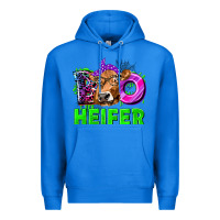 True Royal Boo Heifer Cow Premium Hoodie - texasbilliewilder