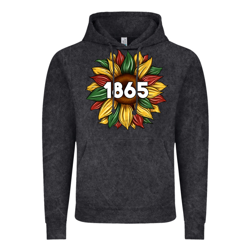 Juneteenth 1865 Sunflower Vintage Hoodie by Artiststas | Teevron